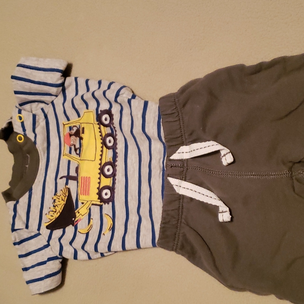 Baby boy 2-pc pant set